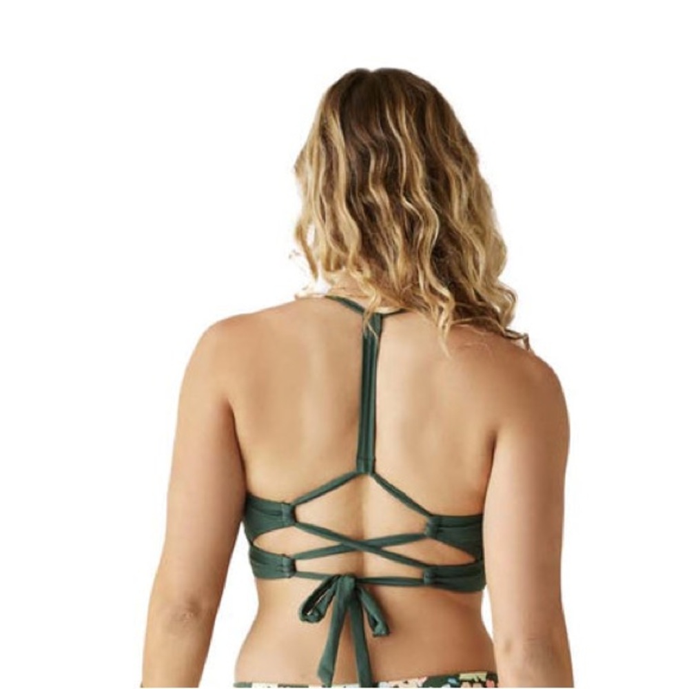 CARVE DESIGNS WOMEN'S DAHLIA BIKINI TOP size small - Picture 2 of 6
